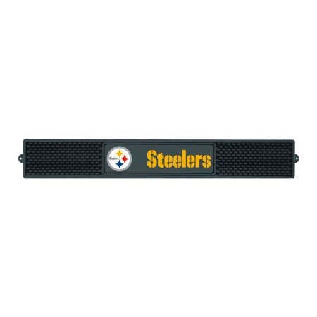 Fanmats FanMats Drink Mat, NFL - Pittsburgh Steelers, 3-1/4" x 24" x 1" 13996